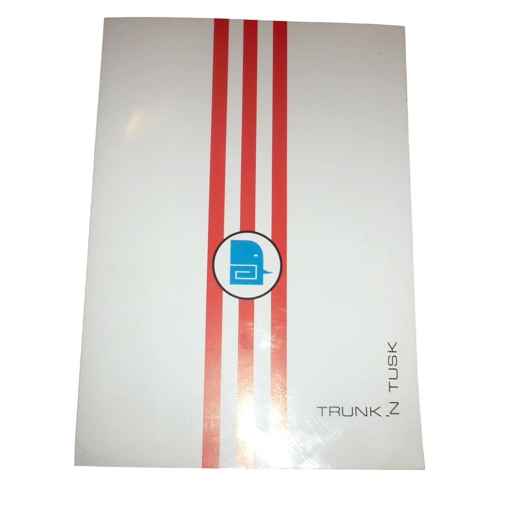 Vintage 1969 Spiro Agnew Trunk 'N Tusk Club Program Vice President Nixon Era